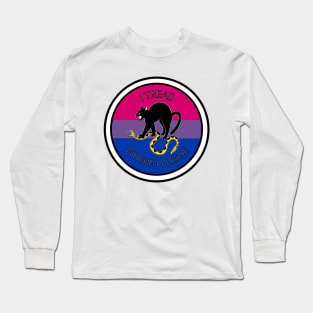 I Tread Where I Please - Bisexual Long Sleeve T-Shirt